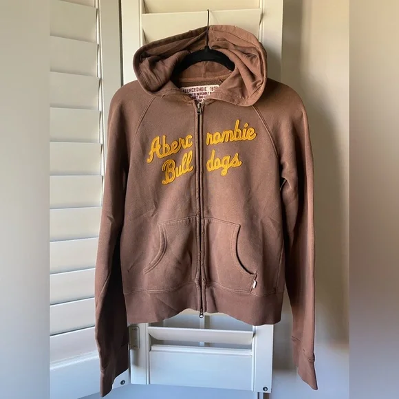 Vintage Abercrombie Fitch zip-up hoodie